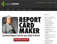 Tablet Screenshot of clearvisiontech.com